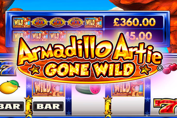 Armadillo Artie Gone Wild - DWG slot at Totosi Casino Casino