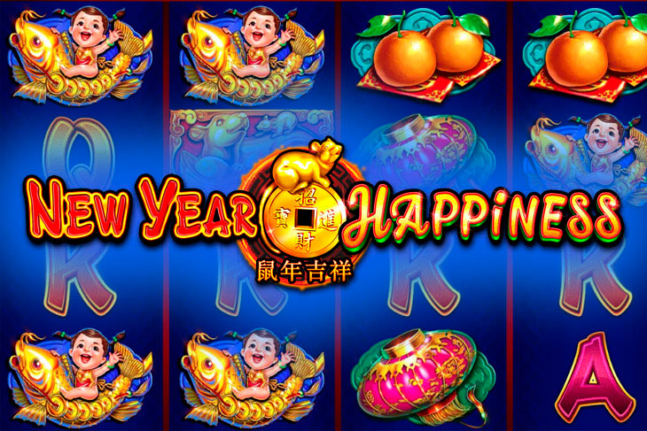New Year Happiness - Ruby Play slot at Totosi Casino Casino